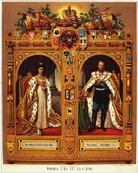 Coronation of Alexander III Sheet