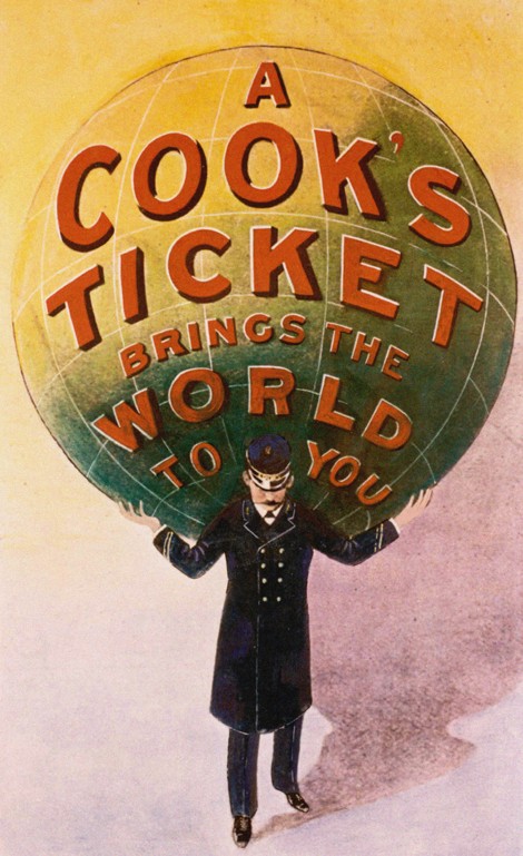 Advertising Poster of the Thomas Cook travel agency a Unbekannter Künstler