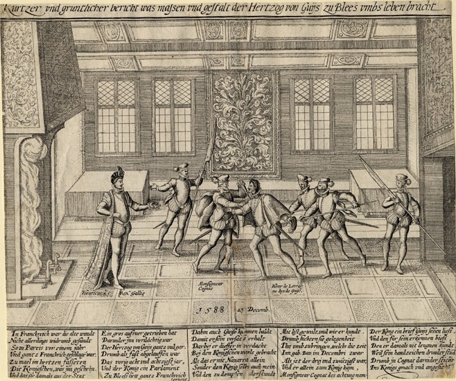The Assassination of the Duke of Guise a Unbekannter Künstler