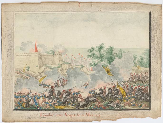 The Capture of the Anapa fortress on June 23, 1828 a Unbekannter Künstler