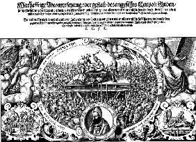 The Execution of the Muenzmeister Lippold on 28 January 1575 in Berlin (Leaflet)