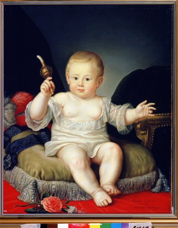 Childhood of Grand Duke Alexander Pavlovich (Alexander I) a Unbekannter Künstler