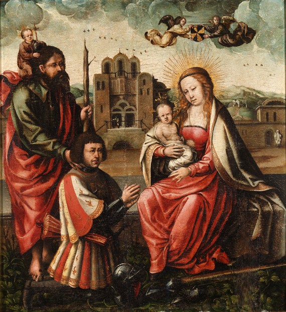 The Virgin of Cristóbal Colón a Unbekannter Künstler