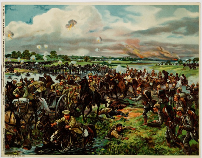 The First Battle of the Masurian Lakes a Unbekannter Künstler