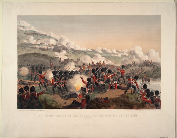 The Battle of the Alma on September 20, 1854 a Unbekannter Künstler