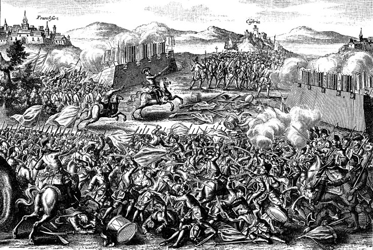 The Battle of Kunersdorf on August 12, 1759 a Unbekannter Künstler
