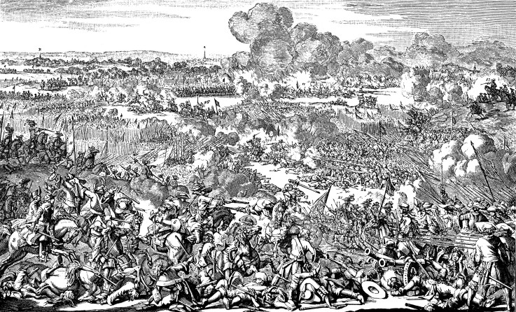 The Battle of Mollwitz on April 10, 1741 a Unbekannter Künstler