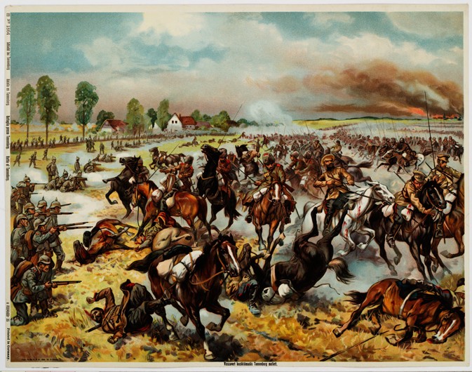 The Battle of Tannenberg, August 1914 a Unbekannter Künstler
