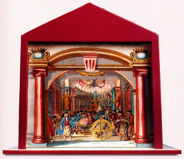 Diorama: Masonic Germany (The Temple of Masonic Treasures) a Unbekannter Künstler