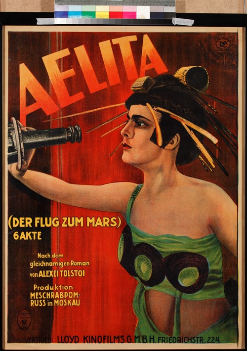 Movie poster Aelita a Unbekannter Künstler