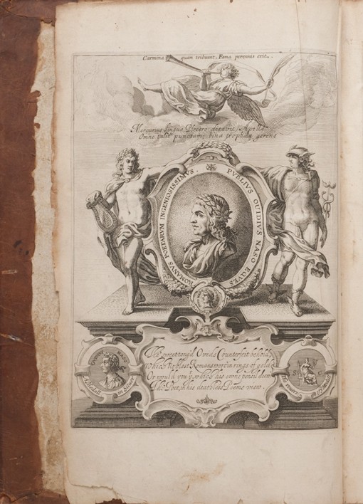 Frontispiece with Portrait of Ovid, Metamorphoses, Oxford, 1632 a Unbekannter Künstler