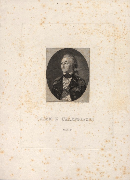 Prince Adam Kazimierz Czartoryski (1734-1823) a Unbekannter Künstler