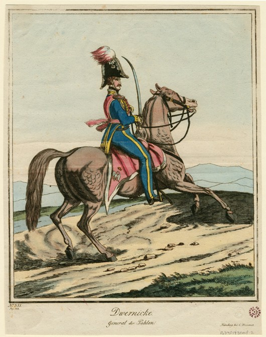 General Józef Dwernicki (1779-1857) a Unbekannter Künstler