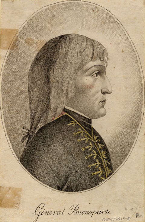 General Napoléon Bonaparte a Unbekannter Künstler