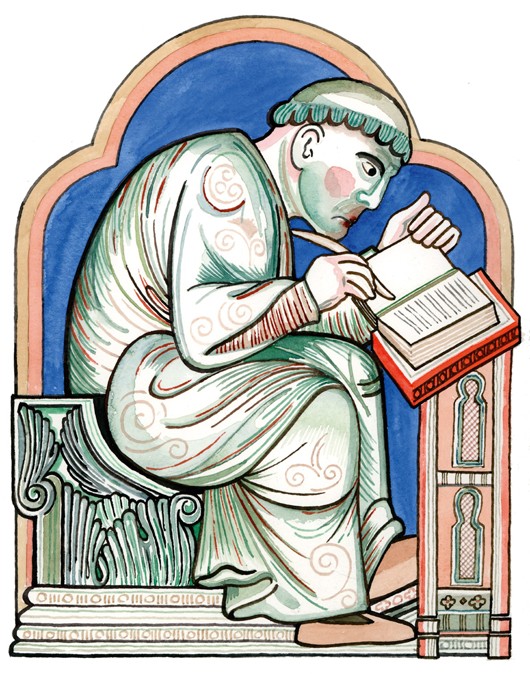 Geoffrey of Monmouth a Unbekannter Künstler