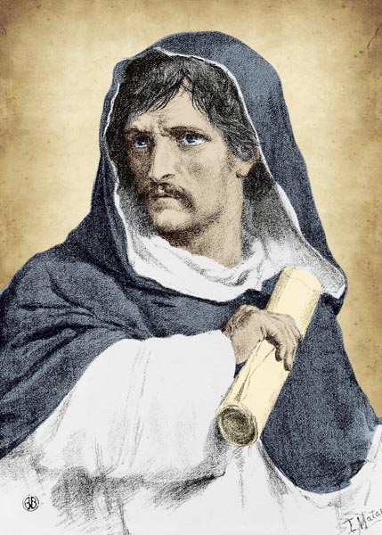 Giordano Bruno a Unbekannter Künstler