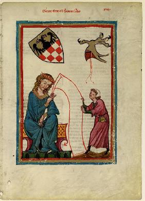 Count Otto von Botenlauben (From the Codex Manesse)