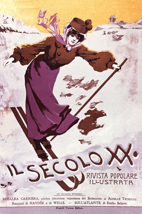 Il Secolo XX. Rivista popolare illustrata (Poster) a Unbekannter Künstler