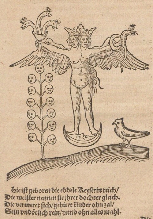 Illustration for The Rosary of the Philosophers (Rosarium philosophorum sive pretiosissimum donum De a Unbekannter Künstler