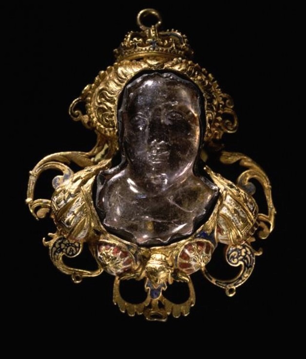 Cameo with Bust of Diane de Poitiers (1499-1566) a Unbekannter Künstler