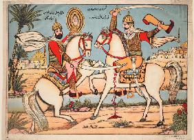 Combat between Ali ibn Abi Talib and Amr ibn al-'As near Medina