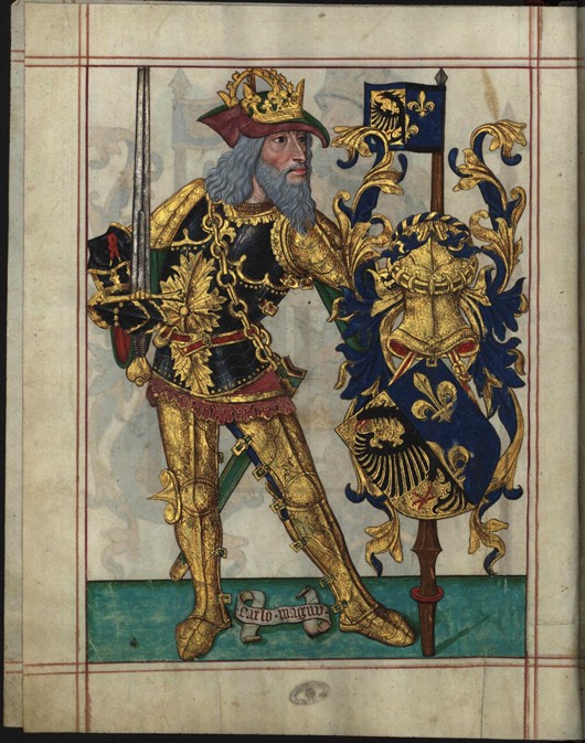 Charles the Great (From Livro do Ameiro-Mor) a Unbekannter Künstler