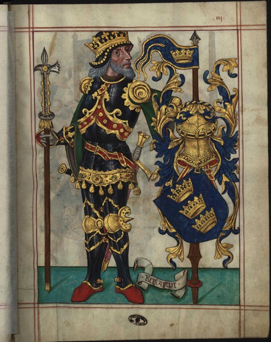 King Arthur (From Livro do Ameiro-Mor) a Unbekannter Künstler