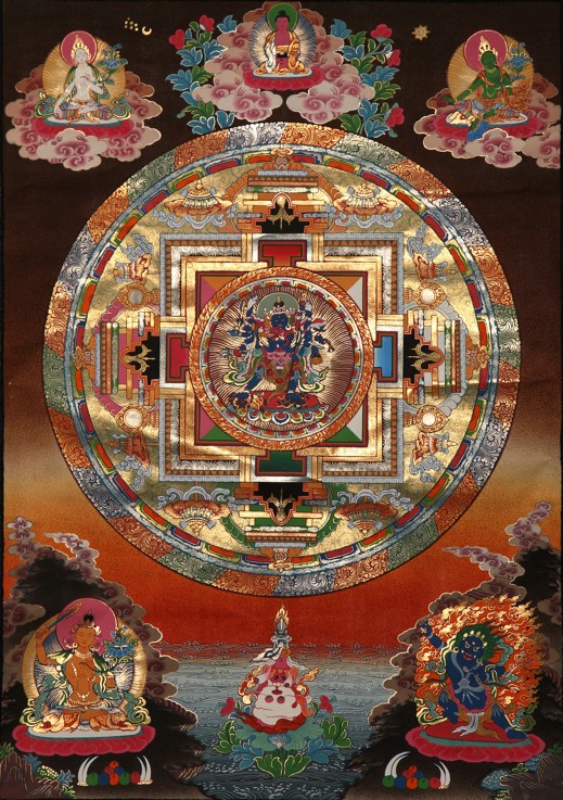 Mandala a Unbekannter Künstler