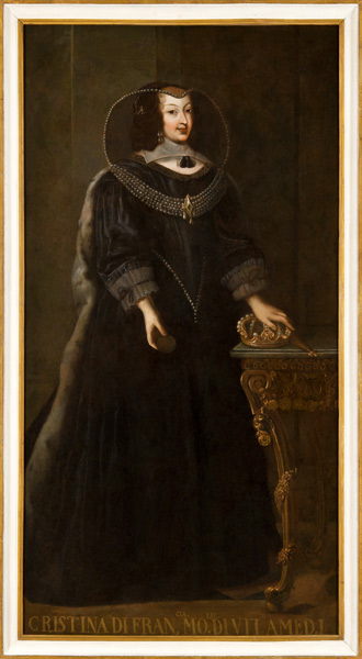 Christine Marie of France (1606-1663), Duchess of Savoy a Unbekannter Künstler