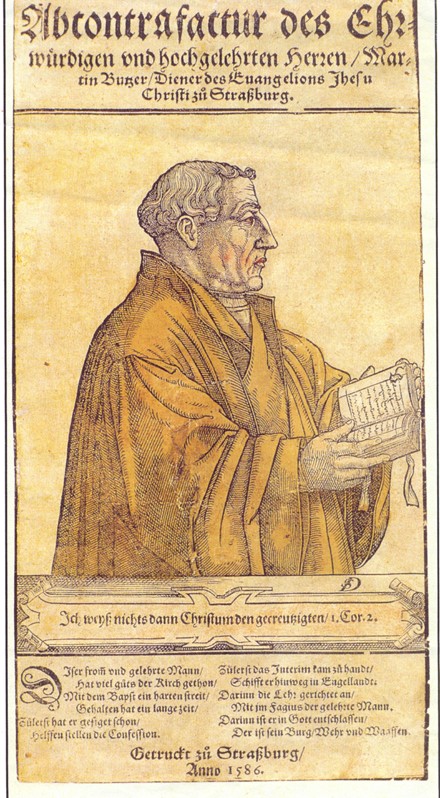 Martin Bucer (1491-1551) a Unbekannter Künstler