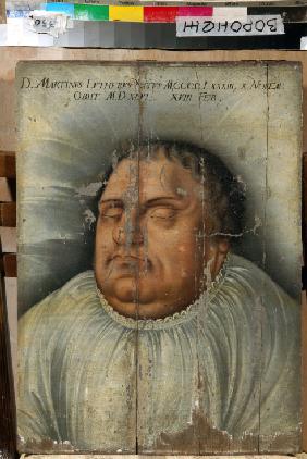 Martin Luther on his deathbed