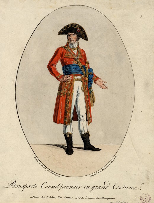 Napoleon Bonaparte as First Consul of France a Unbekannter Künstler