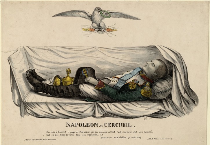 Napoleon's coffin a Unbekannter Künstler