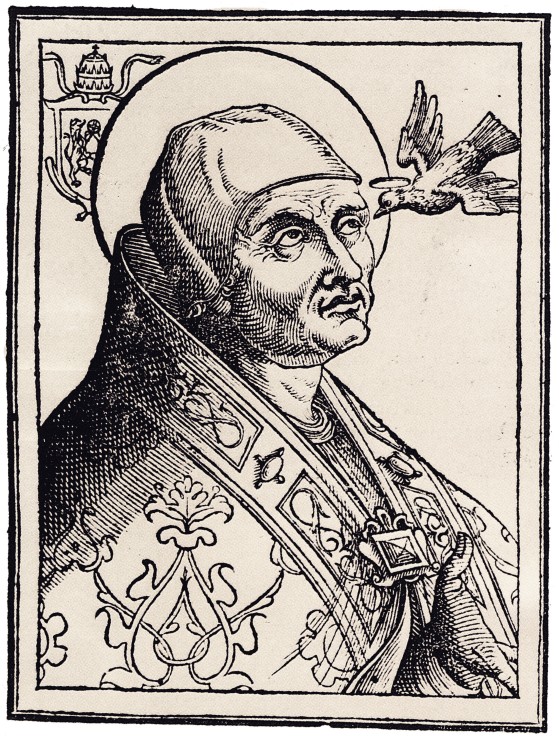 Pope Gregory I the Great a Unbekannter Künstler