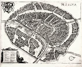 Map of Moscow