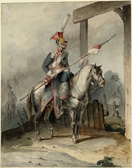 Polish chevauleger of the French Imperial Guard a Unbekannter Künstler