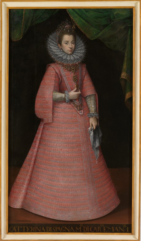 Portrait of the Infanta Catherine Michelle of Spain (1567-1597) a Unbekannter Künstler