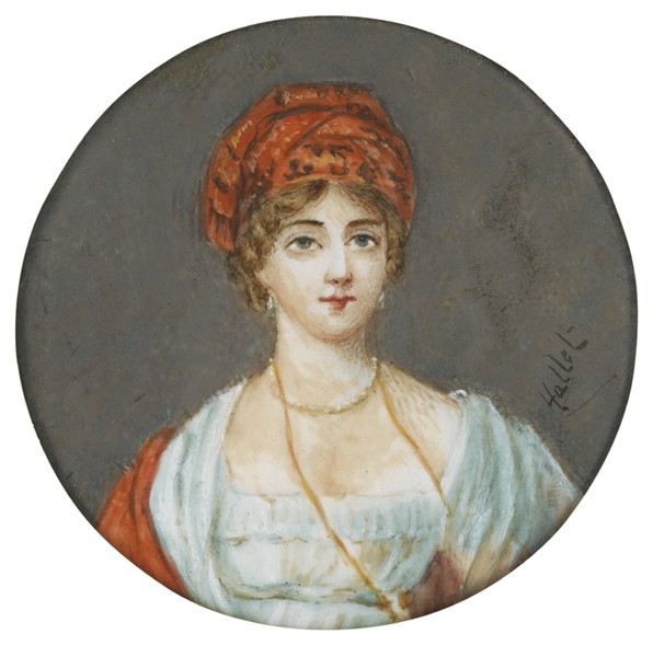 Portrait of the Italian singer Angelika Catalani (1780-1849) a Unbekannter Künstler