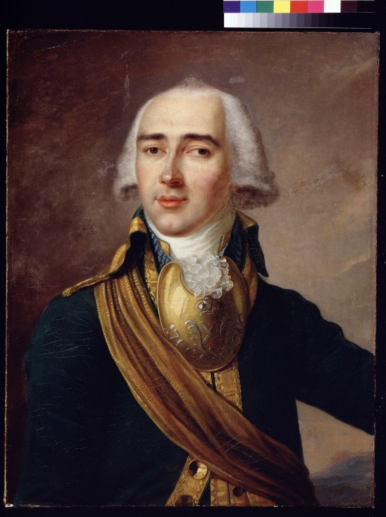 Portrait of the Poet Ivan Ivanovich Dmitriev (1760-1837) a Unbekannter Künstler
