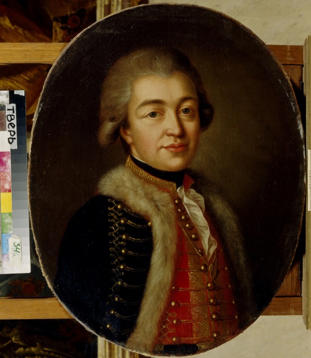 Portrait of Prince Stepan Borisovich Kurakin (1754-1805) a Unbekannter Künstler