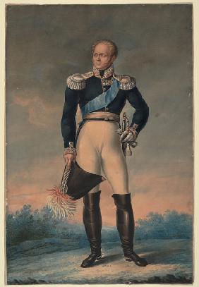 Portrait of Emperor Alexander I (1777-1825)