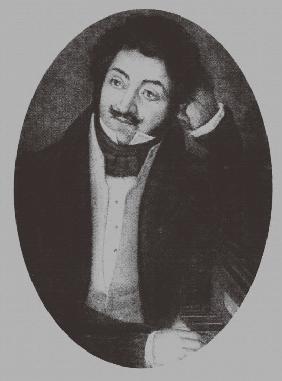 Portrait of the Composer Alexander Aleksandrovich Alyabyev (1787-1851)