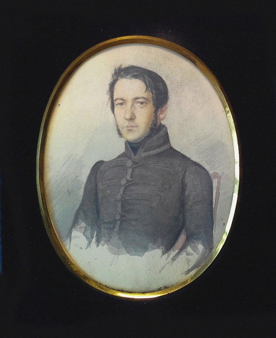Portrait of the composer Mikhail I. Glinka (1804-1857) a Unbekannter Künstler