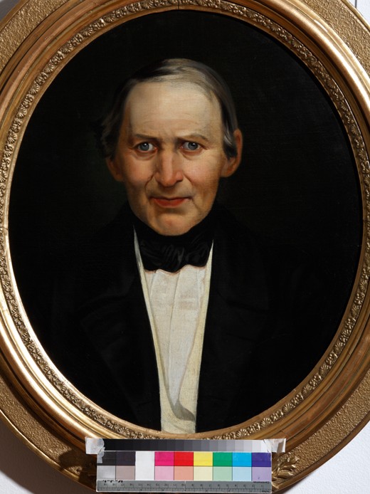 Portrait of Alexander Philippovich Smirdin (1795-1857) a Unbekannter Künstler