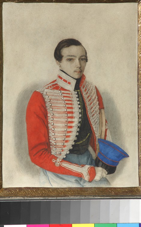 Portrait of Alexander Ivanovich Bezobrazov a Unbekannter Künstler