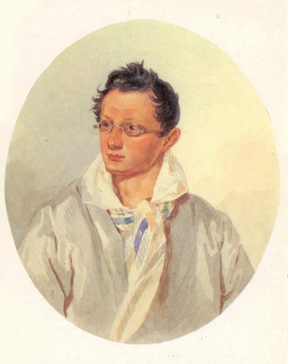 Portrait of Alexander Nikolayevich Raevsky (1795-1868) a Unbekannter Künstler