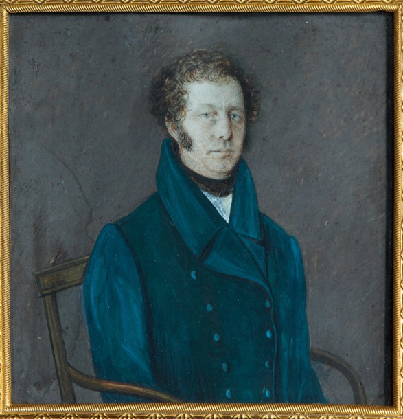 Portrait of Alexey Gavrilovich Popov (1760-1857) a Unbekannter Künstler
