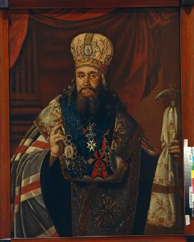 Portrait of Ambrosius (Podobedov), the Metropolitan of Novgorod and Petersburg (1742-1818)