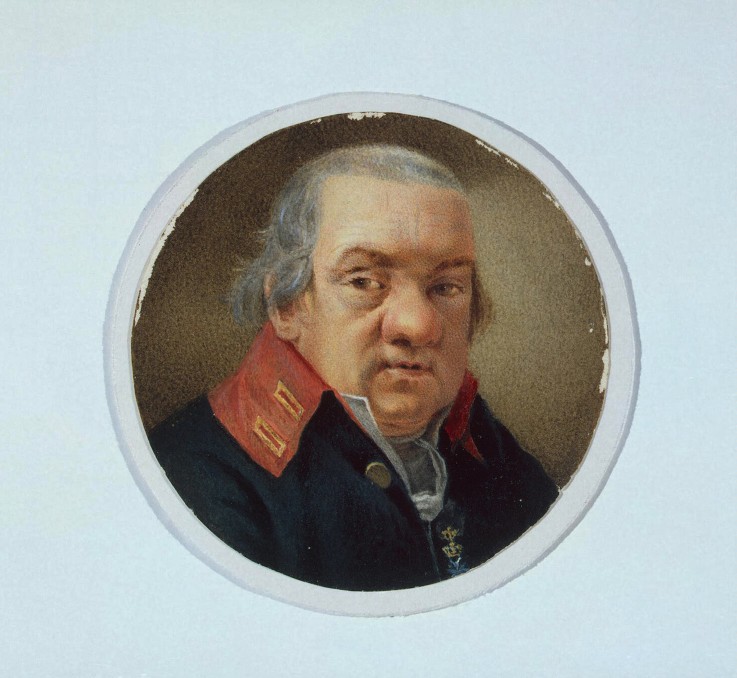 Portrait of the architect Giacomo Quarenghi (1744-1817) a Unbekannter Künstler