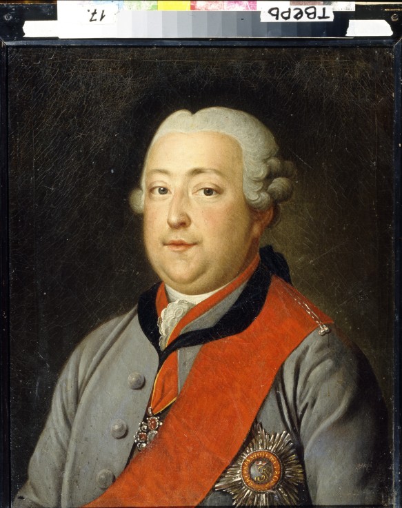 Portrait of the poet Yury Neledinsky-Meletsky (1751-1828) a Unbekannter Künstler
